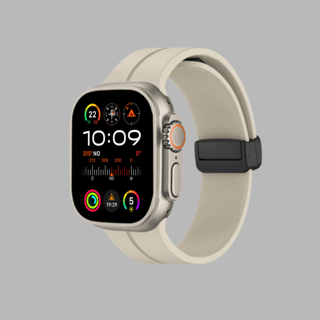 Collezione di cinturini in silicone magnetico per Apple Watch