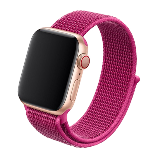Cinturino Apple Watch in Nylon viola frutto del drago #Colore_Dragon Fruit