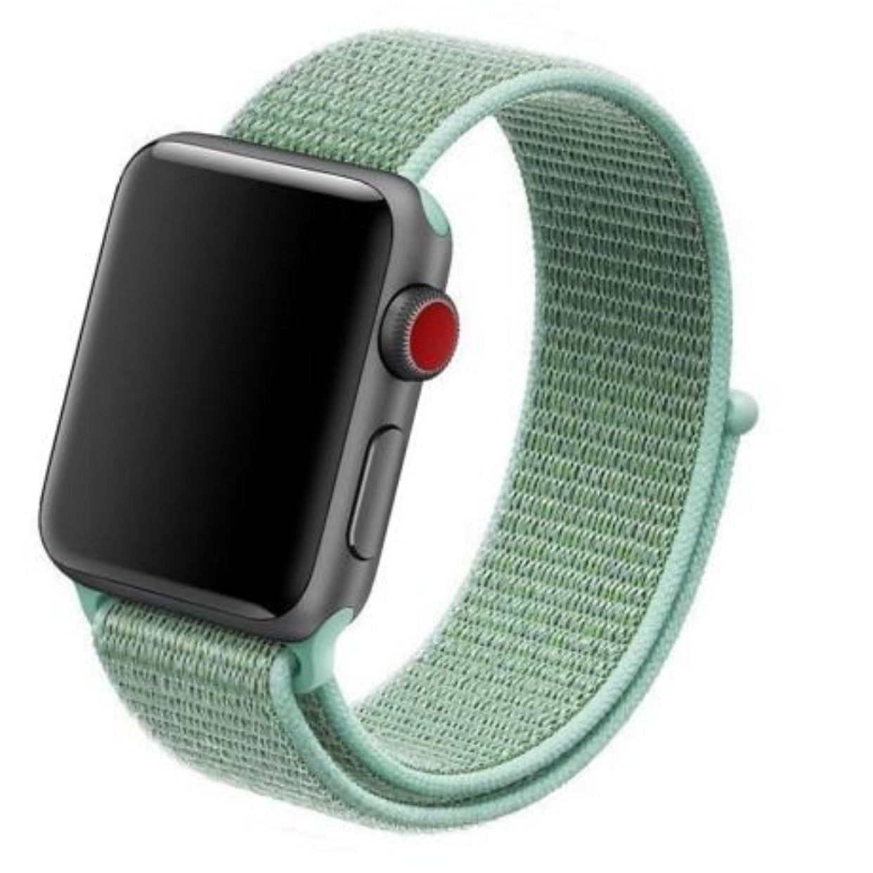 Cinturino Apple Watch in Nylon acqua marina #Colore_Marine Green