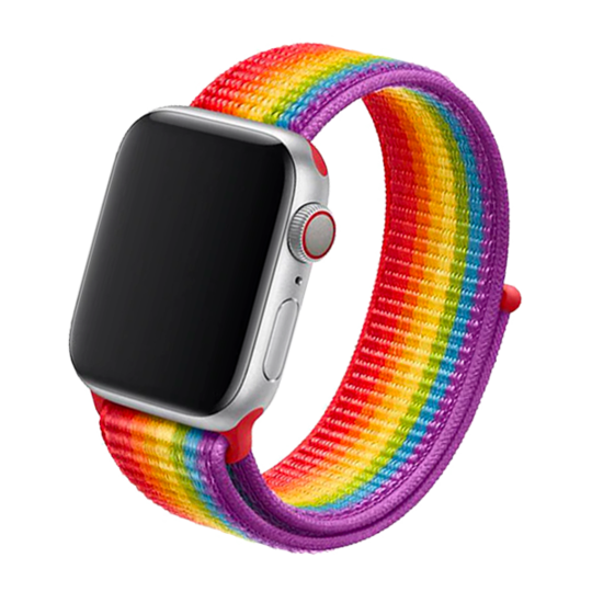 Cinturino Apple Watch in Nylon pride colorato #Colore_Pride Edition