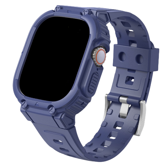 Cinturino Apple Watch Ultra con cover incorporata blue