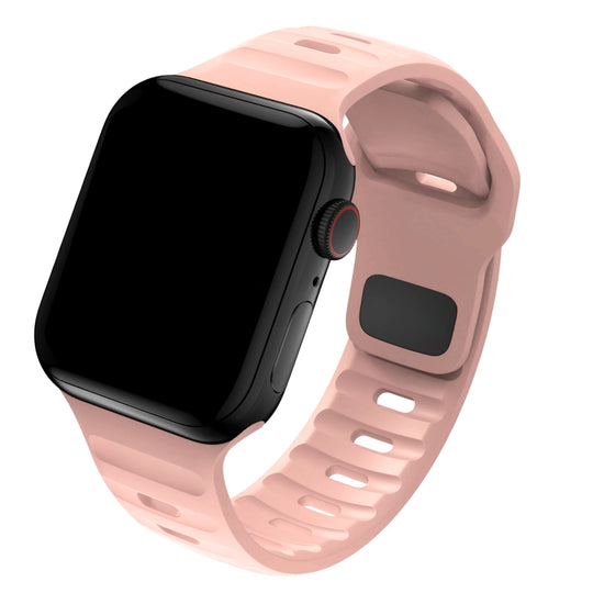 cinturino in silicone rosa motion pink per apple watch 41mm