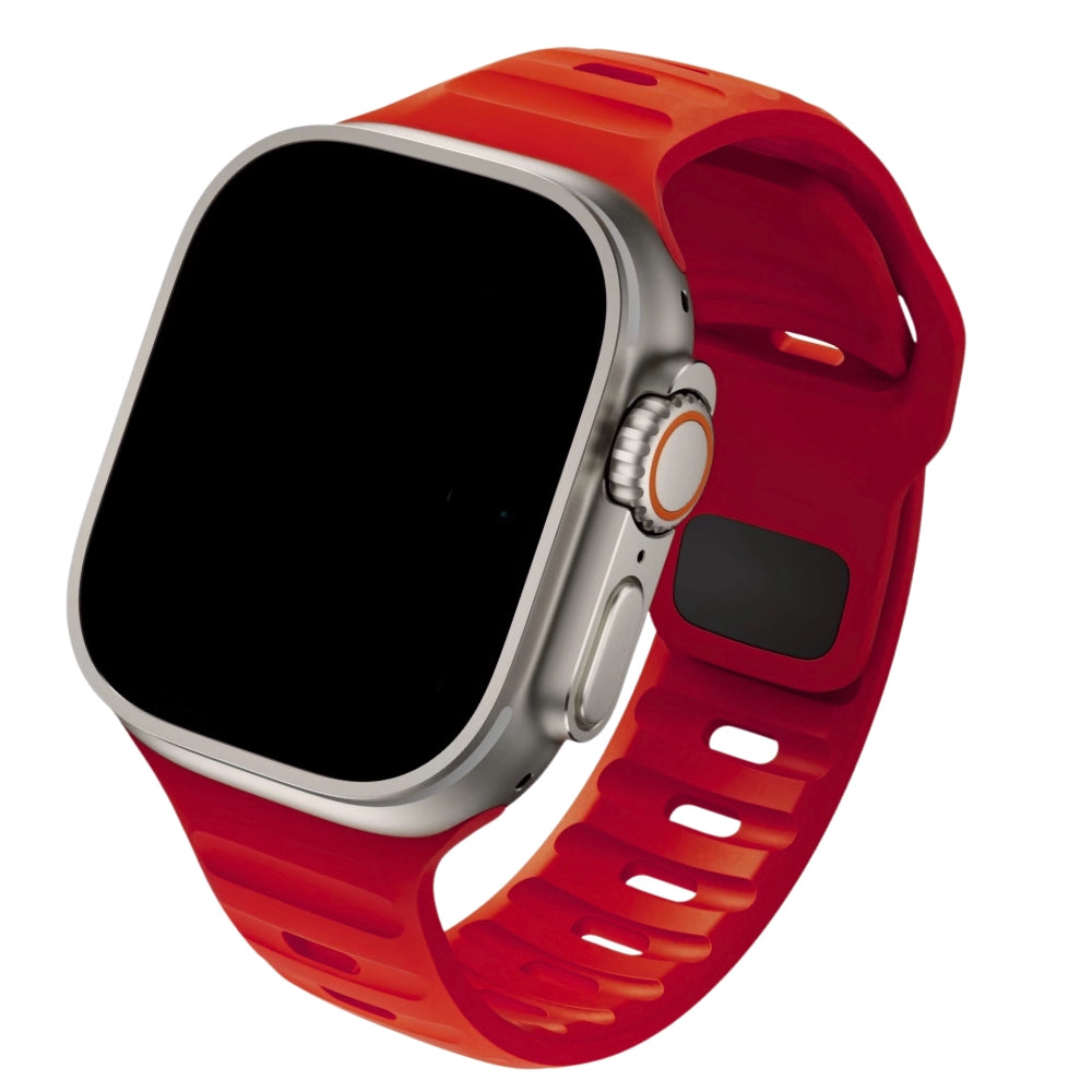 Cinturino Apple Watch in Silicone sportivo rosso #Colore_Red