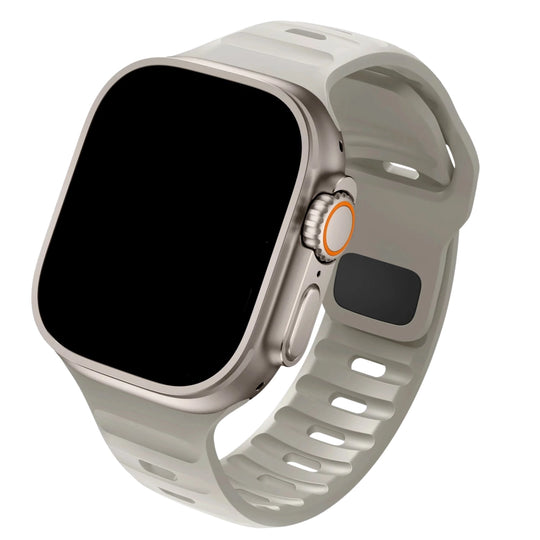 Cinturino Apple Watch in Silicone sportivo Starlight compatibile 49mm