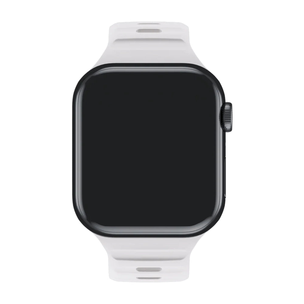cinturino apple watch bianco 41mm vista frontale