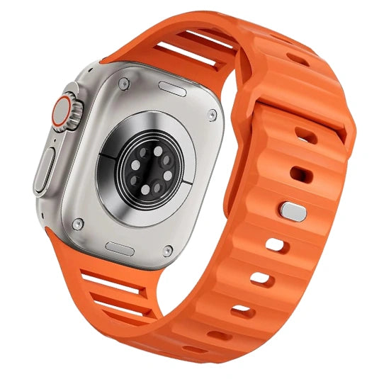 Cinturino in silicone per Apple Watch Ultra, design sportivo e resistente