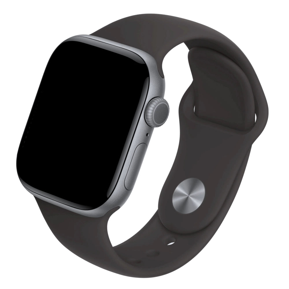 Cinturino Apple Watch in Silicone classico grigio scuro