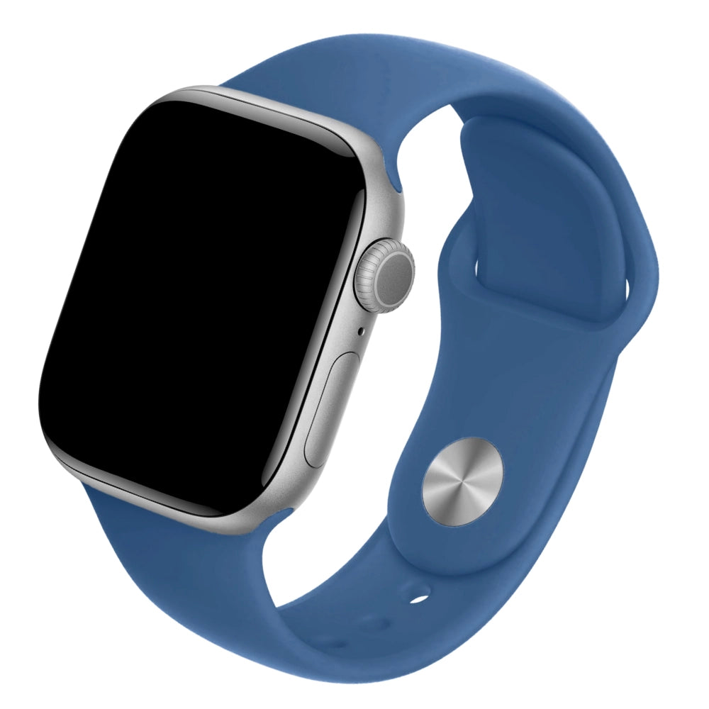 Cinturino Apple Watch in Silicone blue chiaro