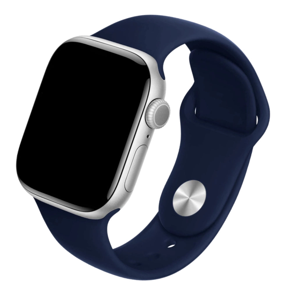 Cinturino Apple Watch in Silicone classico blue scuro