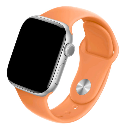 Cinturino Apple Watch in Silicone classico arancione