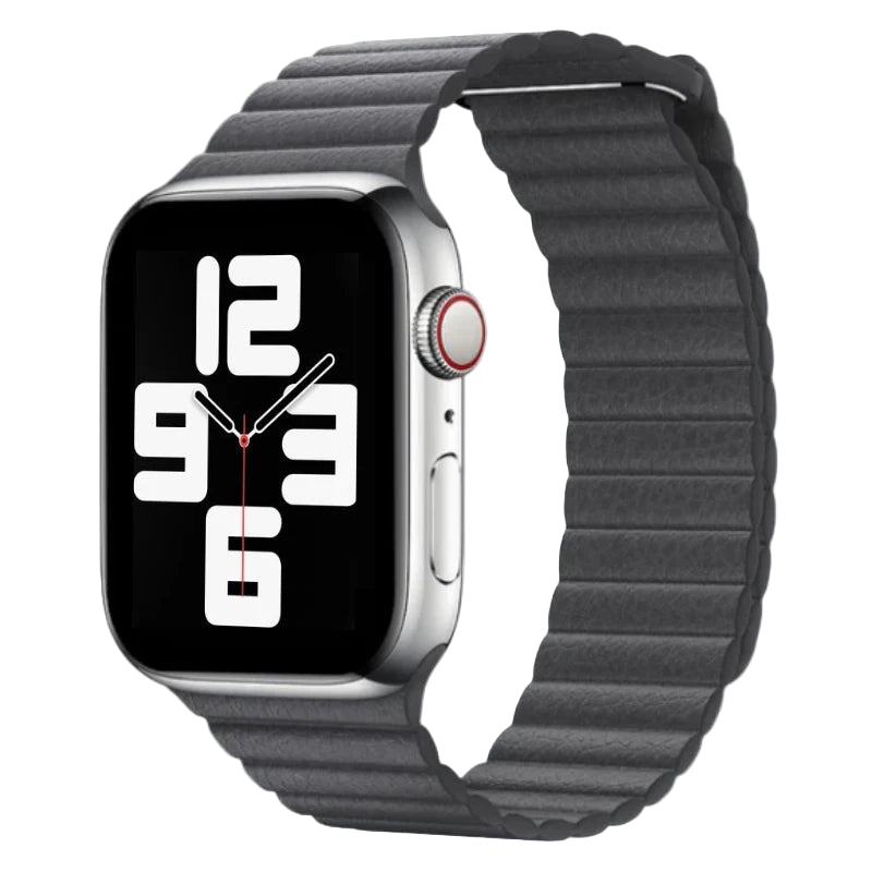 cinturino in pelle martellata compatibile con apple watch 46mm