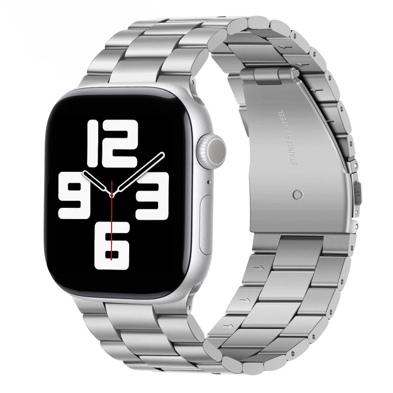 cinturino in acciaio Steel, resistente agli urti compatibile per tutte le serie Apple Watch