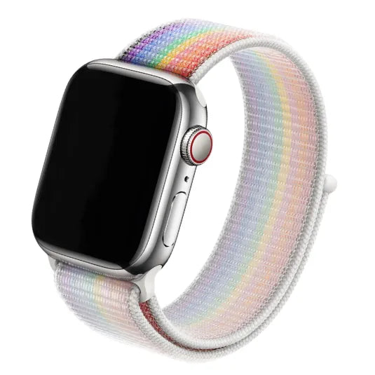 Cinturino in nylon compatibile per Apple Watch – tutte le serie #colore_Pride Sport Edition