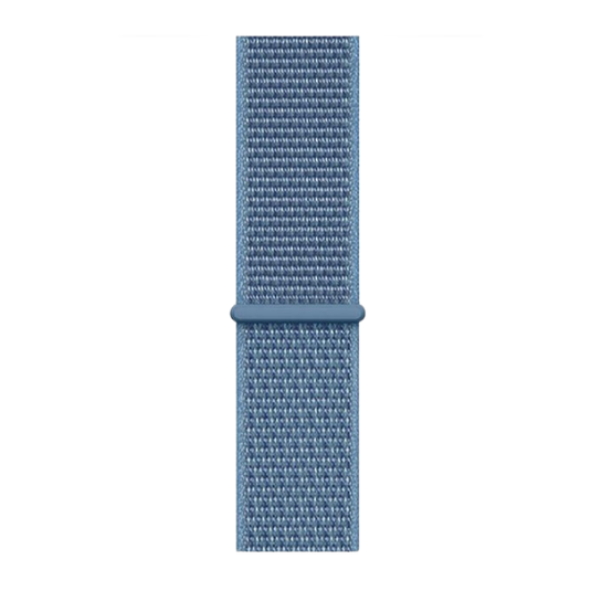Cinturino Apple Watch in Nylon blue chiaro dettaglio #Colore_Blue Light