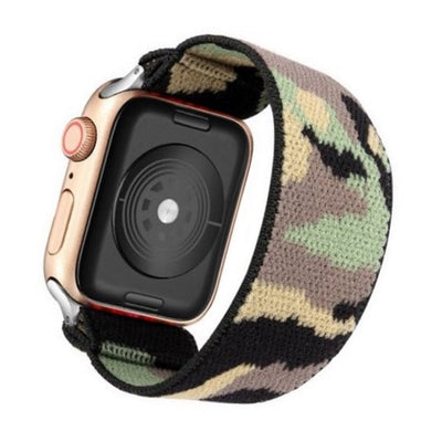 Cinturino Apple Watch in nylon elastico militare classico