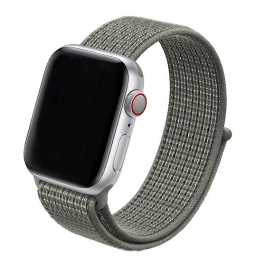 Cinturino Apple Watch in Nylon grigio 
