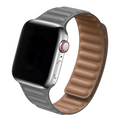 Leather Link Grey