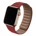 Leather Link Red