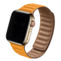Leather Link Yellow