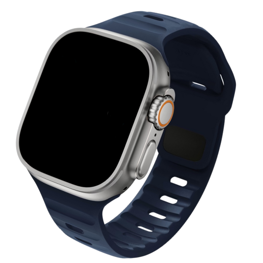 Cinturino Apple Watch in Silicone sportivo blue scuro