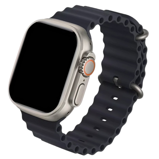 Cinturino Apple Watch in silicone  Blue scuro