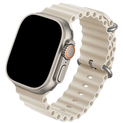 Cinturino Apple Watch in silicone starlight