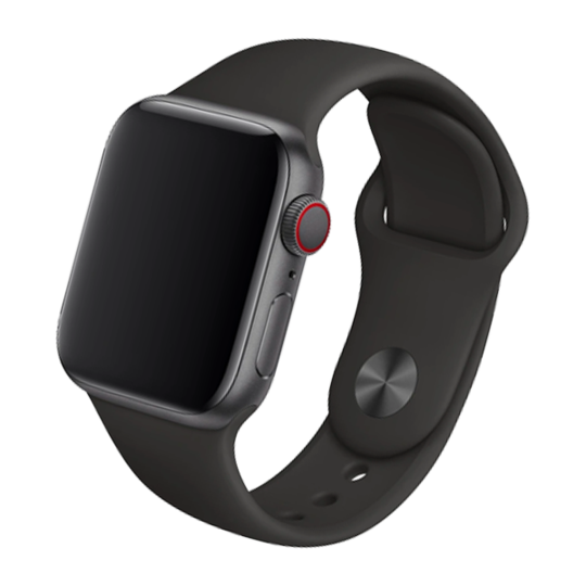 Cinturino Apple Watch in Silicone classico nero