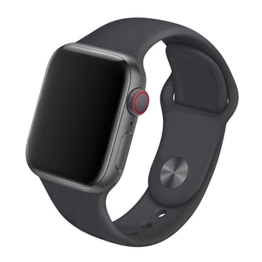Cinturino Apple Watch in Silicone classico grigio scuro