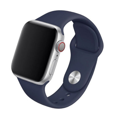Cinturino Apple Watch in Silicone classico blue scuro