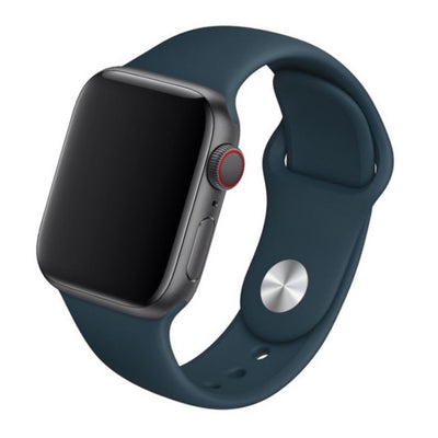 Cinturino Apple Watch in Silicone classico verde pacifico