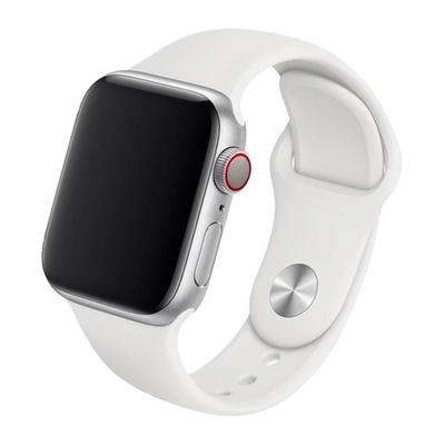 Cinturino Apple Watch in Silicone classico bianco