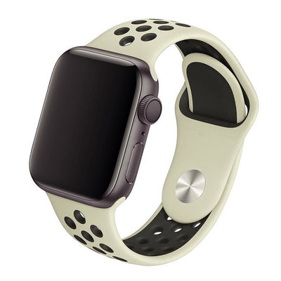 Cinturino Apple Watch in Silicone a buchi sabbia