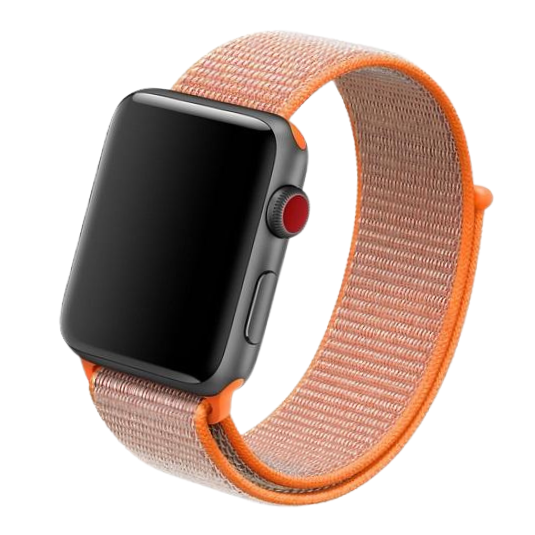 Cinturino Apple Watch in Nylon arancione