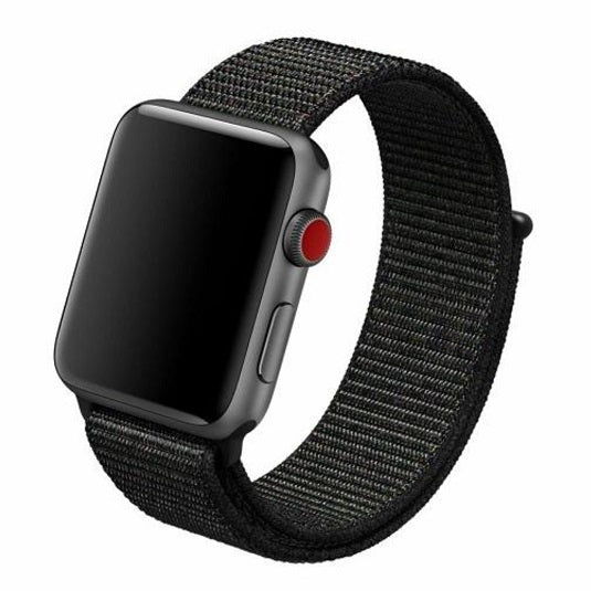 Cinturino Apple Watch in Nylon sport nero