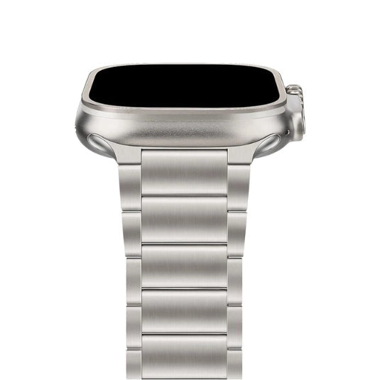 Cinturino in titanio naturale apple watch ultra da 49mm