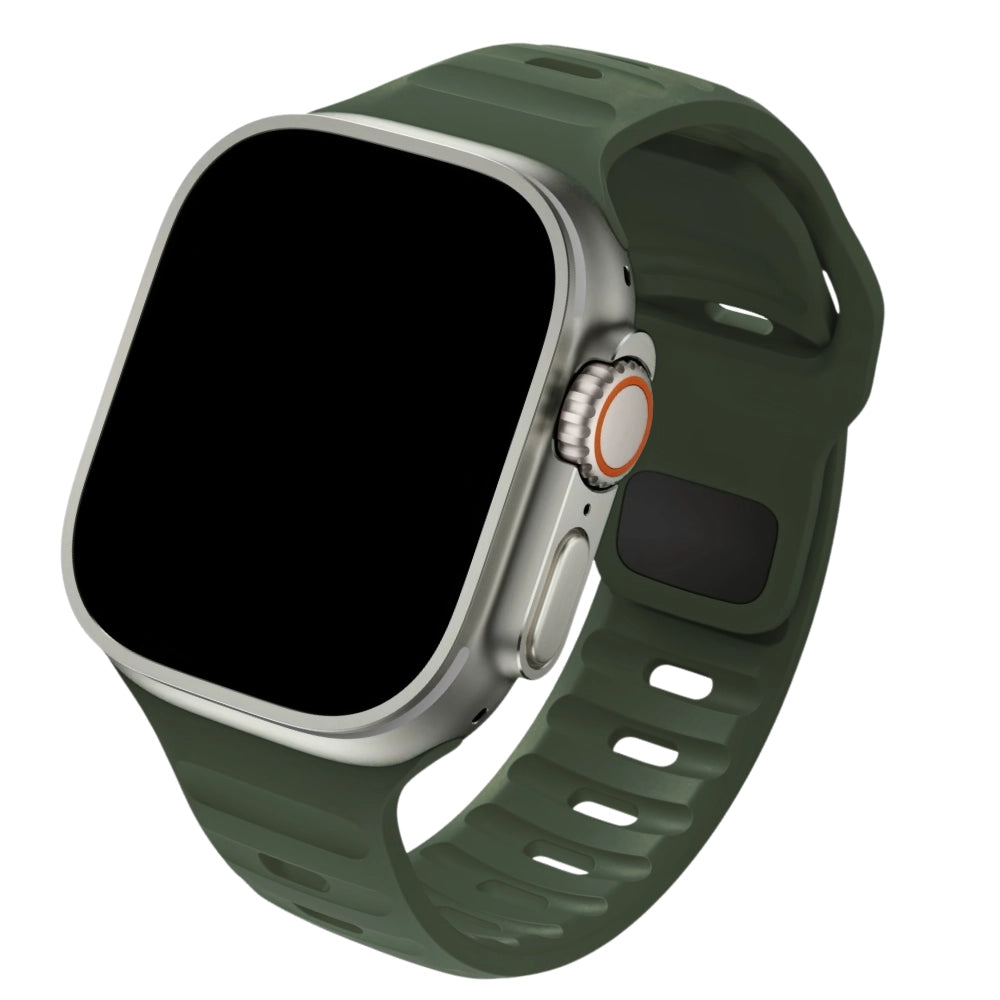 Cinturino Apple Watch in Silicone sportivo militare