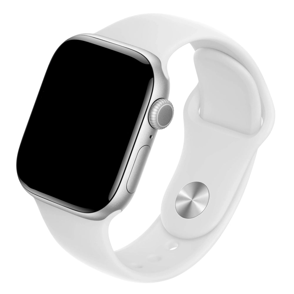 Cinturino Apple Watch in Silicone classico bianco