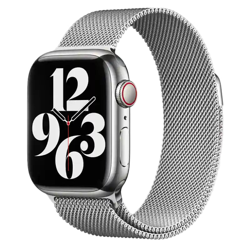 cinturino in maglia milanese per apple watch in acciaio resistente