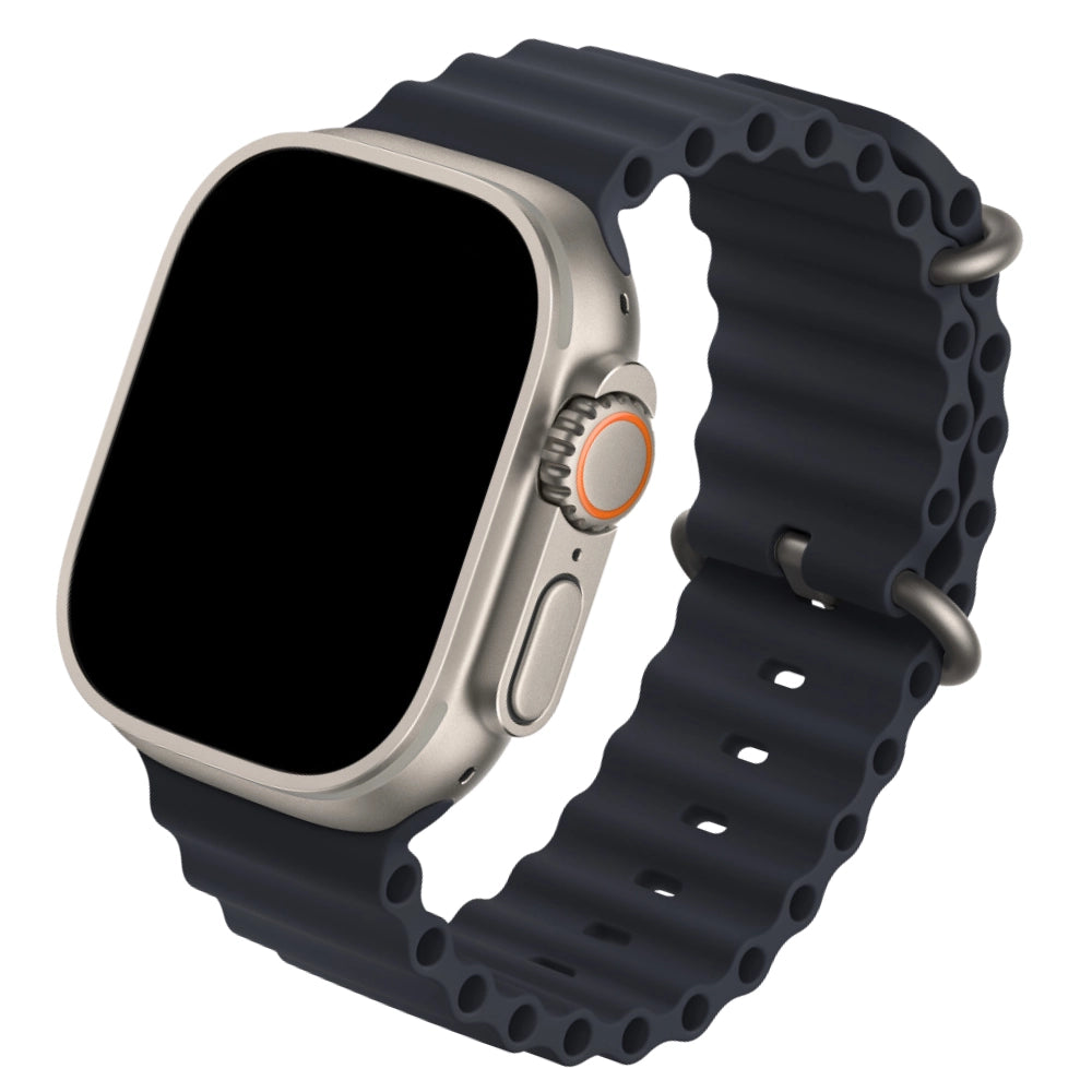 Cinturino Apple Watch in silicone  Blue scuro