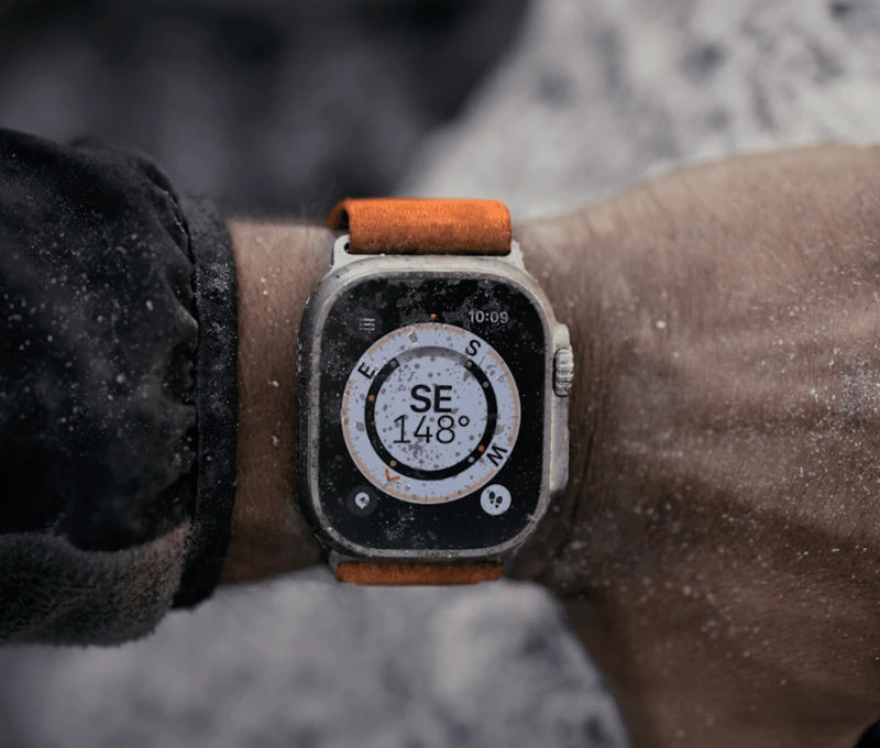 Collezione Ultra Edition per Apple Watch Ultra – cinturini Alpine, Ocean e Trail progettati per prestazioni estreme e stile unico.